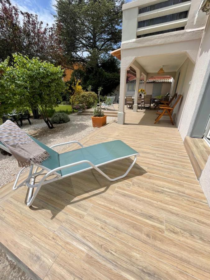 Appartement Rez De Villa Proche Port Et Plages De Sanary 외부 사진