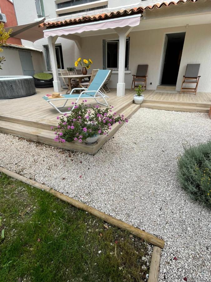 Appartement Rez De Villa Proche Port Et Plages De Sanary 외부 사진